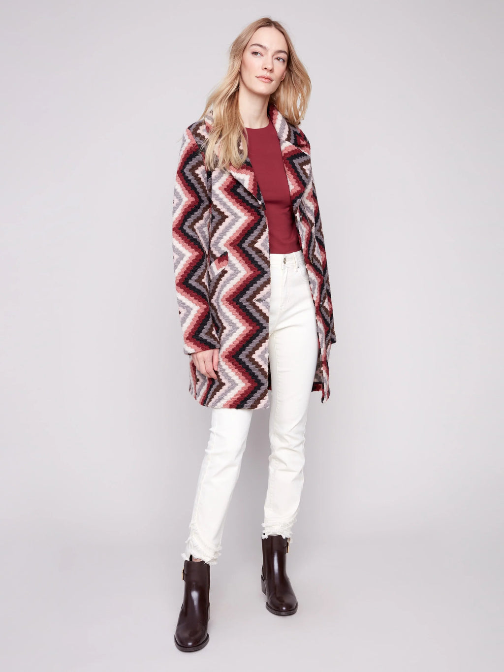 Long Crochet Coat - Primrose